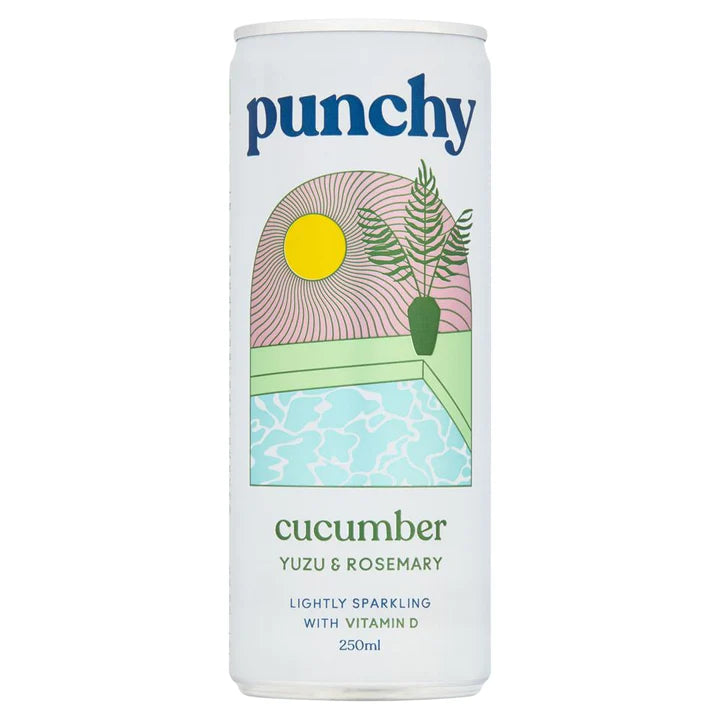Punchy Cucumber Yuzu & Rosemary Drykkur 250ml
